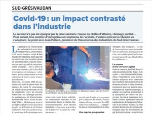 AISG actu-Crise sanitaire quel impact sur nos entreprises- Article Mémorial